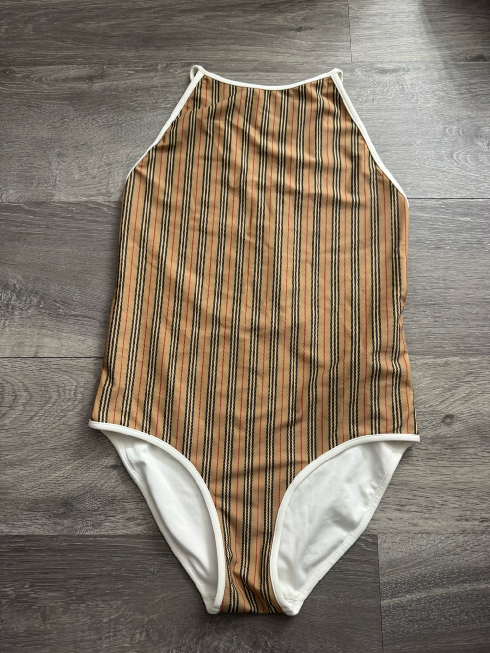 Burberry girls swim suit